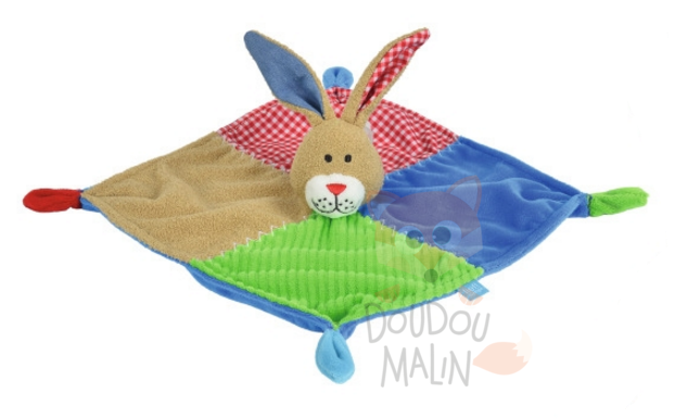  plat lapin bleu vert rouge 